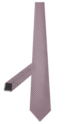 Мужской шелковый галстук LANVIN розового цвета по цене 11350 руб., арт. 2239/TIE | Фото 2 Мужской шелковый галстук LANVIN розового цвета, арт. 2239/TIE | Фото 2