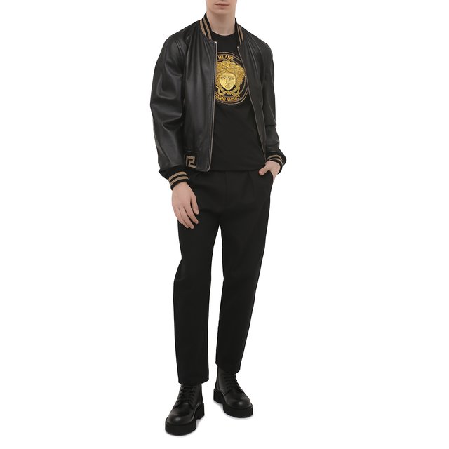 фото Хлопковая футболка versace