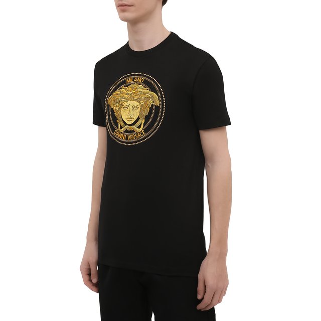 фото Хлопковая футболка versace