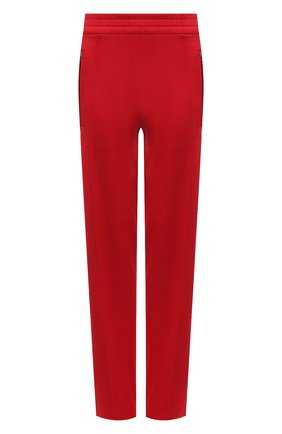 Женские брюки BOTTEGA VENETA красного цвета по цене 124500 руб., арт. 648998/V0C10 | Фото 1 Женские брюки BOTTEGA VENETA красного цвета, арт. 648998/V0C10 | Фото 1 (Материал внешний: Вискоза, Синтетический материал; Стили: Спорт-шик; Женское Кросс-КТ: Брюки-одежда; Силуэт Ж (брюки и джинсы): Широкие; Длина (брюки, джинсы): Удлиненные)