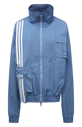 Женская олимпийка nylon adidas x ivy park ADIDAS ORIGINALS голубого цвета по цене 11999 руб., арт. H33303 | Фото 1 Женская олимпийка nylon adidas x ivy park ADIDAS ORIGINALS голубого цвета, арт. H33303 | Фото 1