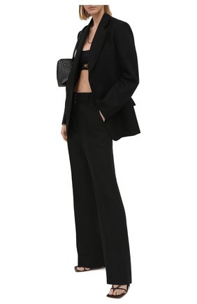 Женский бра-топ VERSACE черного цвета по цене 44200 руб., арт. A88971/A101049 | Фото 2 Женский бра-топ VERSACE черного цвета, арт. A88971/A101049 | Фото 2