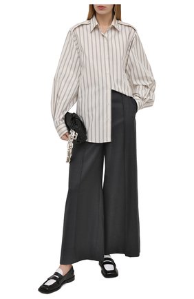 Женская хлопковая рубашка DRIES VAN NOTEN белого цвета по цене 41750 руб., арт. 211-10771-2160 | Фото 2 Женская хлопковая рубашка DRIES VAN NOTEN белого цвета, арт. 211-10771-2160 | Фото 2