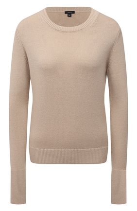 Женский кашемировый пуловер JOSEPH бежевого цвета по цене 57900 руб., арт. JF005183 | Фото 1