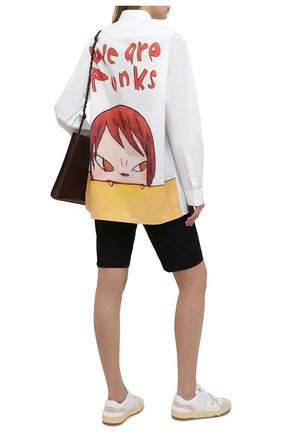 Женская хлопковая рубашка STELLA MCCARTNEY белого цвета по цене 49200 руб., арт. 603036/SRN06 | Фото 2 Женская хлопковая рубашка STELLA MCCARTNEY белого цвета, арт. 603036/SRN06 | Фото 2