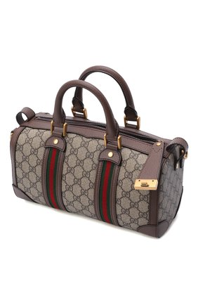 Мужская дорожная сумка GUCCI бежевого цвета по цене 191000 руб., арт. 645024/96IWT | Фото 4 Мужская дорожная сумка GUCCI бежевого цвета, арт. 645024/96IWT | Фото 4