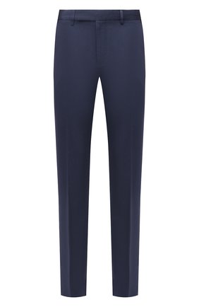 Мужские брюки из хлопка и льна ERMENEGILDO ZEGNA синего цвета по цене 36200 руб., арт. UWI37/TR10 | Фото 1 Мужские брюки из хлопка и льна ERMENEGILDO ZEGNA синего цвета, арт. UWI37/TR10 | Фото 1 (Материал внешний: Хлопок; Длина (брюки, джинсы): Стандартные; Силуэт М (брюки): Чиносы; Стили: Кэжуэл; Случай: Повседневный)