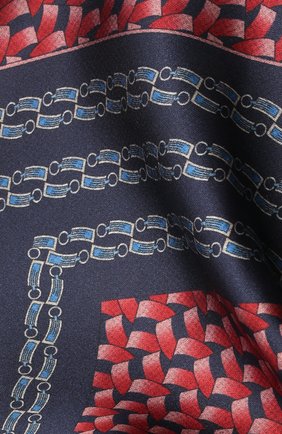 Мужской шелковый платок ZILLI красного цвета по цене 8640 руб., арт. 51600/HANDKERCHIEF | Фото 2 Мужской шелковый платок ZILLI красного цвета, арт. 51600/HANDKERCHIEF | Фото 2