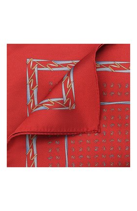 Мужской шелковый платок ZILLI красного цвета по цене 8640 руб., арт. 51609/HANDKERCHIEF | Фото 1 Мужской шелковый платок ZILLI красного цвета, арт. 51609/HANDKERCHIEF | Фото 1