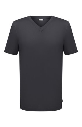 Мужская хлопковая футболка ZIMMERLI темно-серого цвета по цене 8995 руб., арт. 3460-95301 | Фото 1 Мужская хлопковая футболка ZIMMERLI темно-серого цвета, арт. 3460-95301 | Фото 1