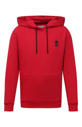 Мужской хлопковое худи SEVEN LAB красного цвета по цене 11550 руб., арт. 662H21-1sk red | Фото 1 Мужской хлопковое худи SEVEN LAB красного цвета, арт. 662H21-1sk red | Фото 1