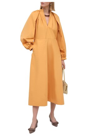 Женские кожаные туфли viva SALVATORE FERRAGAMO темно-бежевого цвета по цене 65000 руб., арт. Z-07410521C | Фото 2 Женские кожаные туфли viva SALVATORE FERRAGAMO темно-бежевого цвета, арт. Z-07410521C | Фото 2