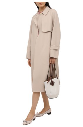 Женские кожаные туфли vara bow SALVATORE FERRAGAMO светло-бежевого цвета по цене 62000 руб., арт. Z-07408371C | Фото 2 Женские кожаные туфли vara bow SALVATORE FERRAGAMO светло-бежевого цвета, арт. Z-07408371C | Фото 2