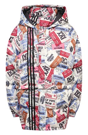 Женский пуховик ski tag adidas x ivy park ADIDAS ORIGINALS разноцветного цвета по цене 29999 руб., арт. H18992 | Фото 1 Женский пуховик ski tag adidas x ivy park ADIDAS ORIGINALS разноцветного цвета, арт. H18992 | Фото 1