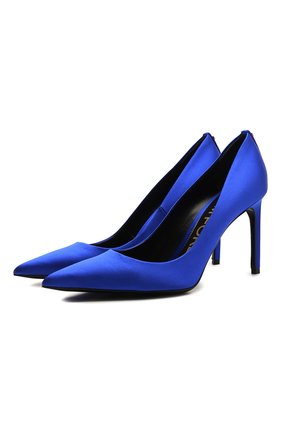 Женские текстильные туфли t-screw TOM FORD синего цвета по цене 56800 руб., арт. W2326T-STA | Фото 1 Женские текстильные туфли t-screw TOM FORD синего цвета, арт. W2326T-STA | Фото 1