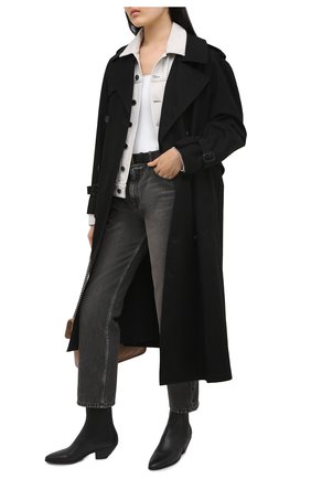 Женское боди из вискозы TOM FORD белого цвета по цене 92100 руб., арт. B0K018-YAX201 | Фото 2 Женское боди из вискозы TOM FORD белого цвета, арт. B0K018-YAX201 | Фото 2