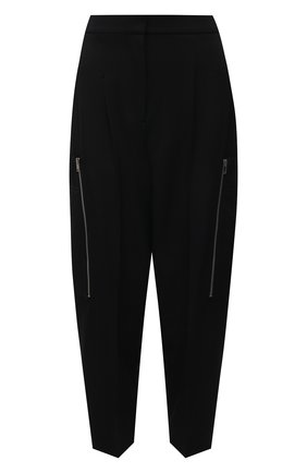 Женские шерстяные брюки STELLA MCCARTNEY черного цвета по цене 75550 руб., арт. 602929/SPA28 | Фото 1 Женские шерстяные брюки STELLA MCCARTNEY черного цвета, арт. 602929/SPA28 | Фото 1