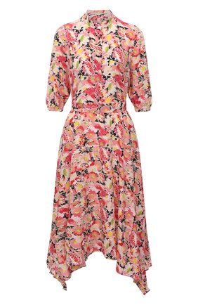 Женское шелковое платье STELLA MCCARTNEY розового цвета по цене 151500 руб., арт. 602910/SRA27 | Фото 1 Женское шелковое платье STELLA MCCARTNEY розового цвета, арт. 602910/SRA27 | Фото 1