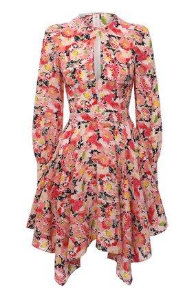 Женское шелковое платье STELLA MCCARTNEY розового цвета по цене 124500 руб., арт. 602908/SRA27 | Фото 1 Женское шелковое платье STELLA MCCARTNEY розового цвета, арт. 602908/SRA27 | Фото 1