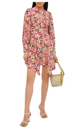 Женское шелковое платье STELLA MCCARTNEY розового цвета по цене 124500 руб., арт. 602908/SRA27 | Фото 2 Женское шелковое платье STELLA MCCARTNEY розового цвета, арт. 602908/SRA27 | Фото 2