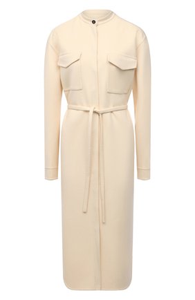 Женское кашемировое платье JIL SANDER светло-бежевого цвета по цене 421500 руб., арт. JSPS501785-WS100903 | Фото 1 Женское кашемировое платье JIL SANDER светло-бежевого цвета, арт. JSPS501785-WS100903 | Фото 1