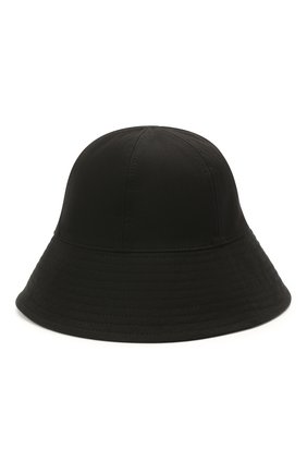 Женская хлопковая панама JIL SANDER черного цвета по цене 29300 руб., арт. JPPS590911-WS241900 | Фото 2 Женская хлопковая панама JIL SANDER черного цвета, арт. JPPS590911-WS241900 | Фото 2