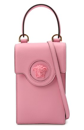 Кожаный чехол для телефона la medusa VERSACE розового цвета по цене 76150 руб., арт. DP8I060/DVIT2T | Фото 6 Кожаный чехол для телефона la medusa VERSACE розового цвета, арт. DP8I060/DVIT2T | Фото 6