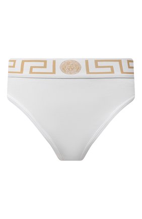 Женские трусы-слипы VERSACE белого цвета по цене 5895 руб., арт. AUD01050/A232741 | Фото 1 Женские трусы-слипы VERSACE белого цвета, арт. AUD01050/A232741 | Фото 1