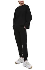 Женская хлопковая футболка Y-3 черного цвета, арт. GV0336/W | Фото 2 (Рукава: Длинные; Длина (для топов): Стандартные; Региональные ограничения белый список (Axapta Mercury): RU; Материал внешний: Хлопок; Женское Кросс-КТ: Футболка-одежда, Лонгслив-одежда)