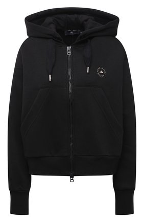 Женский хлопковая толстовка ADIDAS BY STELLA MCCARTNEY черного цвета по цене 11250 руб., арт. GL4147 | Фото 1 Женский хлопковая толстовка ADIDAS BY STELLA MCCARTNEY черного цвета, арт. GL4147 | Фото 1