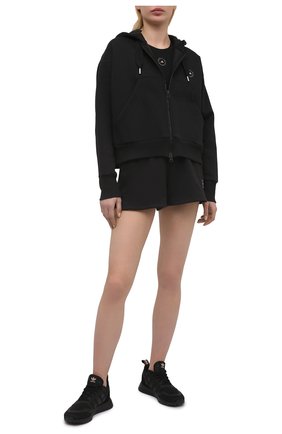 Женский хлопковая толстовка ADIDAS BY STELLA MCCARTNEY черного цвета по цене 11250 руб., арт. GL4147 | Фото 2 Женский хлопковая толстовка ADIDAS BY STELLA MCCARTNEY черного цвета, арт. GL4147 | Фото 2