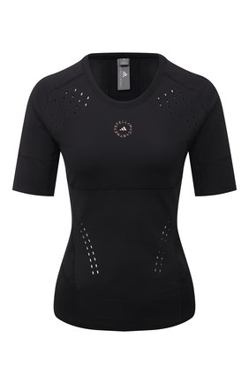 Женская футболка ADIDAS BY STELLA MCCARTNEY черного цвета по цене 8425 руб., арт. FU6238 | Фото 1 Женская футболка ADIDAS BY STELLA MCCARTNEY черного цвета, арт. FU6238 | Фото 1