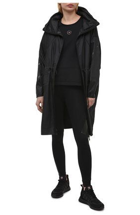 Женская футболка ADIDAS BY STELLA MCCARTNEY черного цвета по цене 6995 руб., арт. FU1585 | Фото 2 Женская футболка ADIDAS BY STELLA MCCARTNEY черного цвета, арт. FU1585 | Фото 2