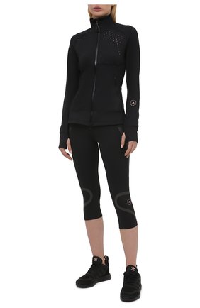 Женские леггинсы ADIDAS BY STELLA MCCARTNEY черного цвета по цене 10350 руб., арт. FU0297 | Фото 2 Женские леггинсы ADIDAS BY STELLA MCCARTNEY черного цвета, арт. FU0297 | Фото 2
