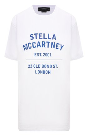 Женская хлопковая футболка STELLA MCCARTNEY белого цвета по цене 24450 руб., арт. 601849/SMP86 | Фото 1 Женская хлопковая футболка STELLA MCCARTNEY белого цвета, арт. 601849/SMP86 | Фото 1
