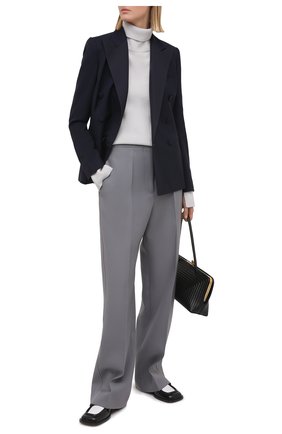 Женский шерстяной жакет RALPH LAUREN темно-синего цвета по цене 238000 руб., арт. 290840402 | Фото 2 Женский шерстяной жакет RALPH LAUREN темно-синего цвета, арт. 290840402 | Фото 2