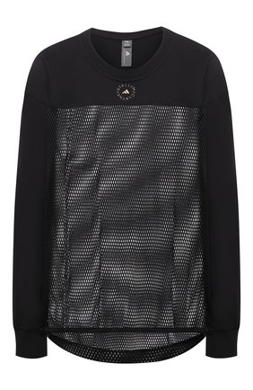 Женская хлопковый лонгслив ADIDAS BY STELLA MCCARTNEY черного цвета по цене 8425 руб., арт. GM5391 | Фото 1 Женская хлопковый лонгслив ADIDAS BY STELLA MCCARTNEY черного цвета, арт. GM5391 | Фото 1