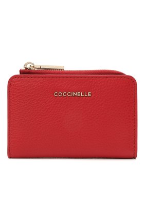Женские кожаный кошелек COCCINELLE красного цвета по цене 7655 руб., арт. E2 HW5 17 01 01 | Фото 1 Женские кожаный кошелек COCCINELLE красного цвета, арт. E2 HW5 17 01 01 | Фото 1