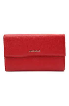 Женские кожаный кошелек COCCINELLE красного цвета по цене 15600 руб., арт. E2 HW5 11 85 01 | Фото 1 Женские кожаный кошелек COCCINELLE красного цвета, арт. E2 HW5 11 85 01 | Фото 1
