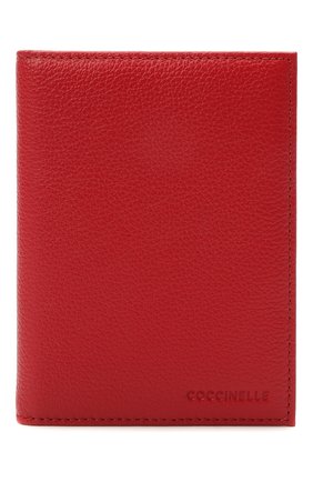 Женские кожаная обложка для паспорта COCCINELLE красного цвета по цене 8975 руб., арт. E2 HL0 12 91 01 | Фото 1 Женские кожаная обложка для паспорта COCCINELLE красного цвета, арт. E2 HL0 12 91 01 | Фото 1