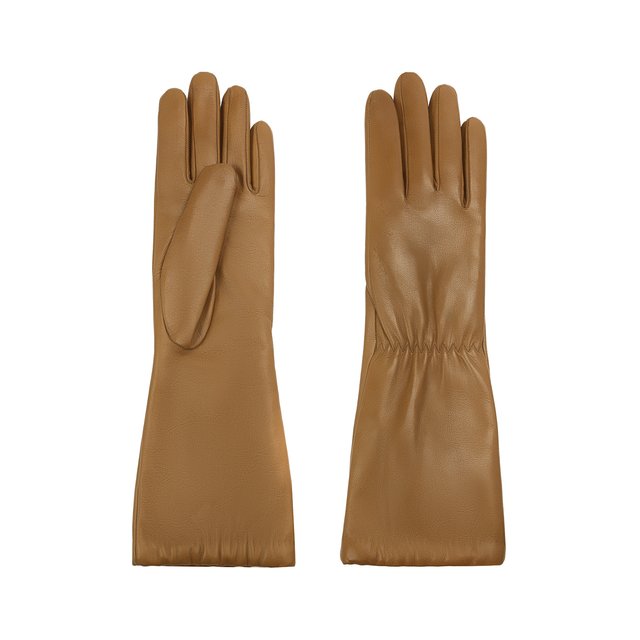 фото Кожаные перчатки bottega veneta