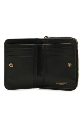 Женские кожаное портмоне SAINT LAURENT черного цвета по цене 45850 руб., арт. 635263/15B0W | Фото 3 Женские кожаное портмоне SAINT LAURENT черного цвета, арт. 635263/15B0W | Фото 3