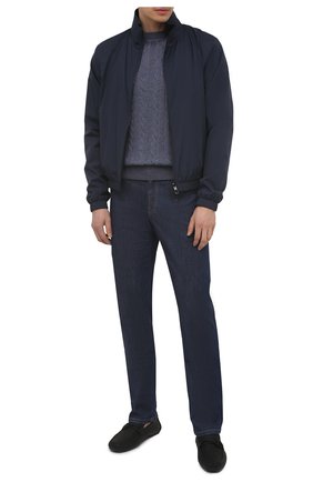 Мужские кожаные мокасины SALVATORE FERRAGAMO черного цвета по цене 55000 руб., арт. Z-07133303E | Фото 2 Мужские кожаные мокасины SALVATORE FERRAGAMO черного цвета, арт. Z-07133303E | Фото 2