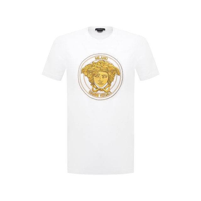 фото Хлопковая футболка versace