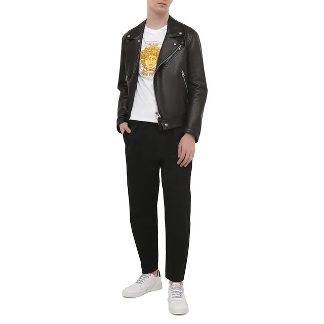 фото Хлопковая футболка versace