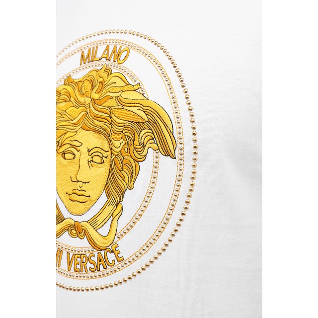 фото Хлопковая футболка versace