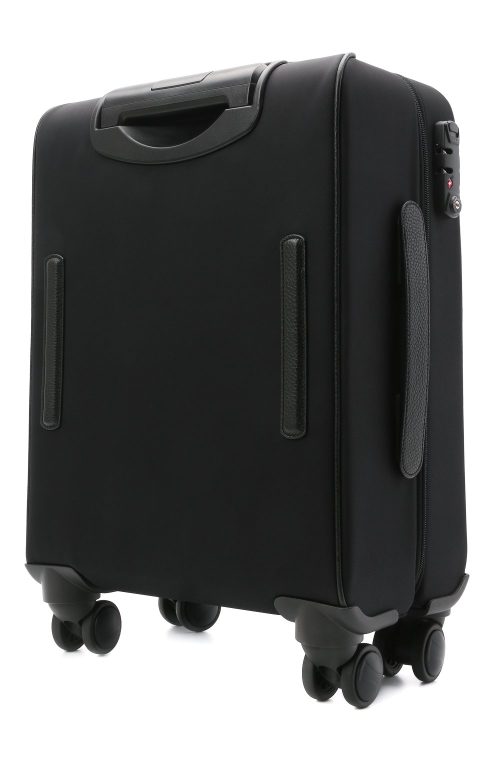 Мужской комбинированный ч�емодан GIORGIO ARMANI черного цвета, арт. Y2Q207/YI88E | Фото 3 (Материал: Текстиль; Размер: large; Ограничения доставки: oversized)