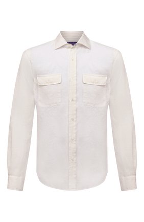 Мужская льняная рубашка RALPH LAUREN белого цвета по цене 39150 руб., арт. 790836054 | Фото 1 Мужская льняная рубашка RALPH LAUREN белого цвета, арт. 790836054 | Фото 1