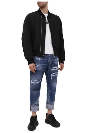 Мужская хлопковая майка DSQUARED2 белого цвета по цене 18700 руб., арт. S79GC0028/S23009 | Фото 2 Мужская хлопковая майка DSQUARED2 белого цвета, арт. S79GC0028/S23009 | Фото 2