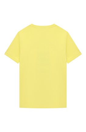 Детская хлопковая футболка MARC JACOBS (THE) желтого цвета по цене 5230 руб., арт. W25464 | Фото 2 Детская хлопковая футболка MARC JACOBS (THE) желтого цвета, арт. W25464 | Фото 2